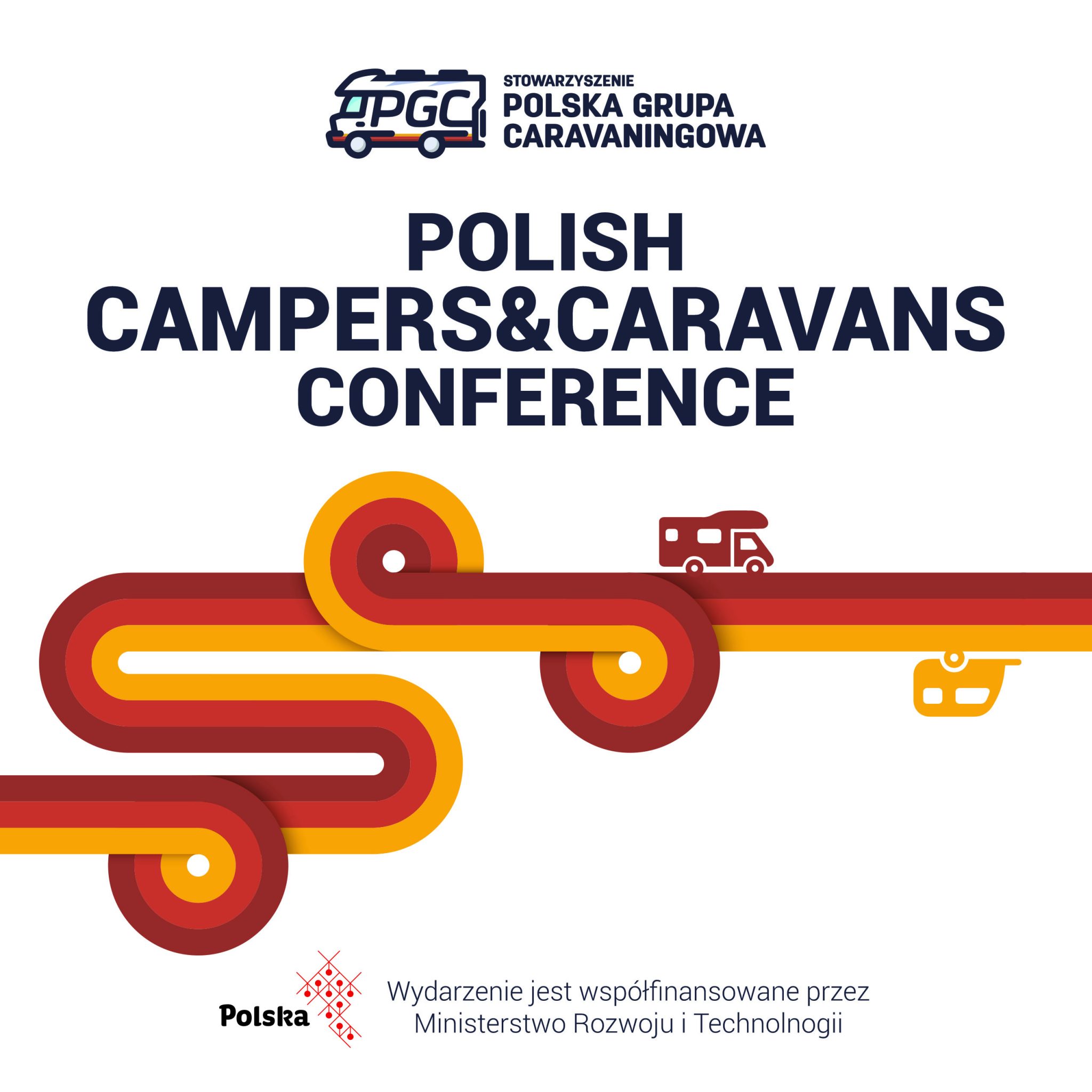 Grupa MTP and Caravans Salon Poland are the main partners of the &quot;Polish Campers &amp; Caravans Conference&quot;. Camprest.com and Polski Caravaning are media patrons. – main image