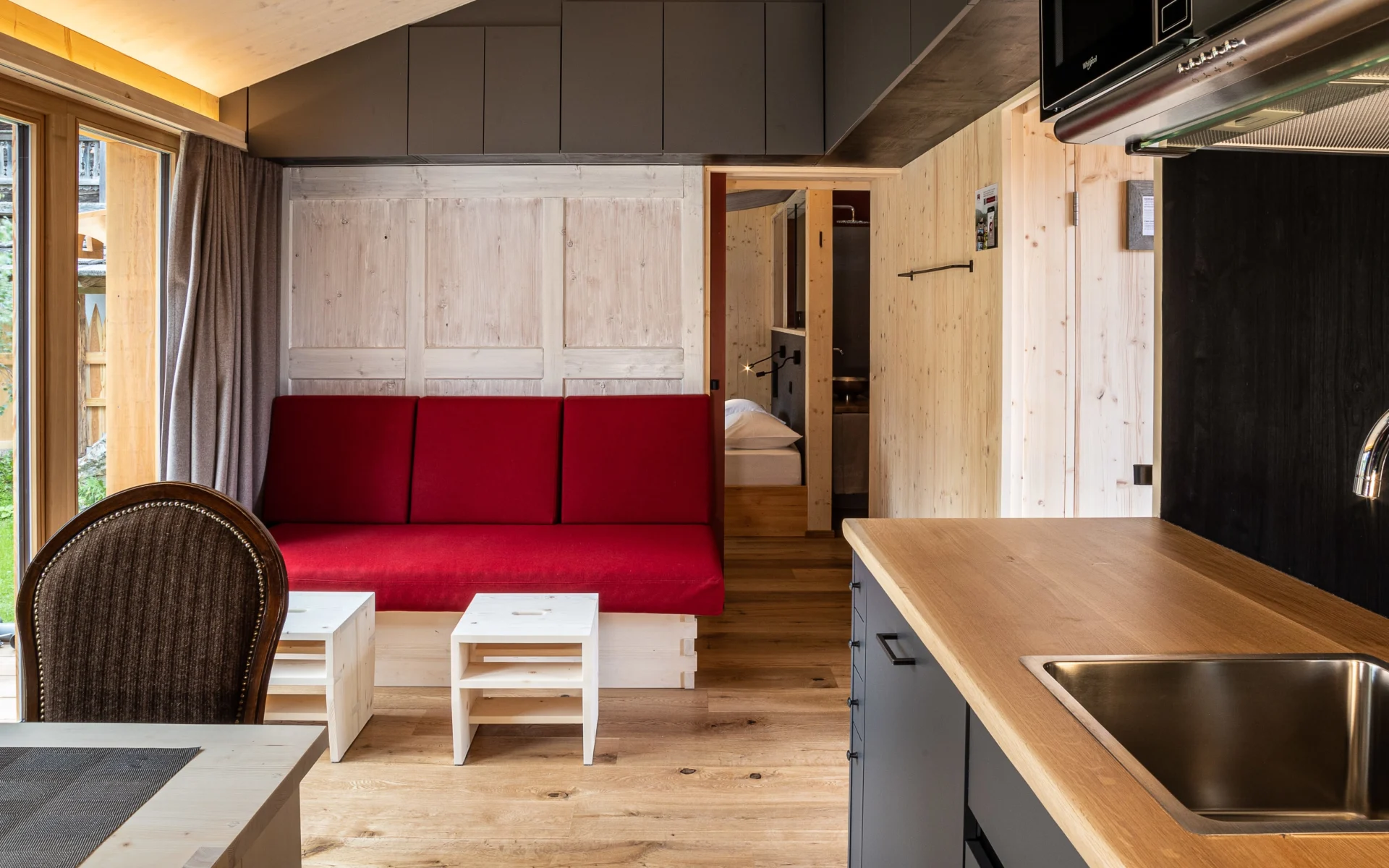 Winter stay in a wooden cottage - Caravan Park Sexten – image 2