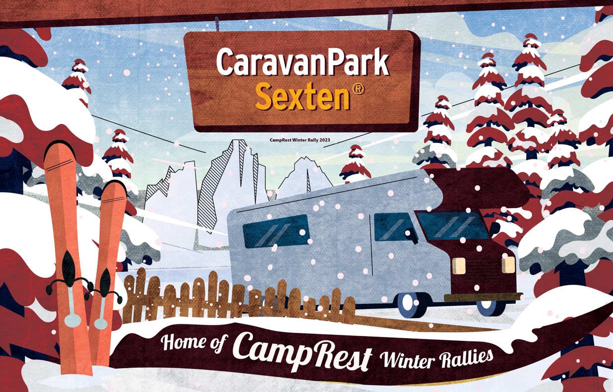 Caravan Park Sexten - Home for CampRest Winter Rallies