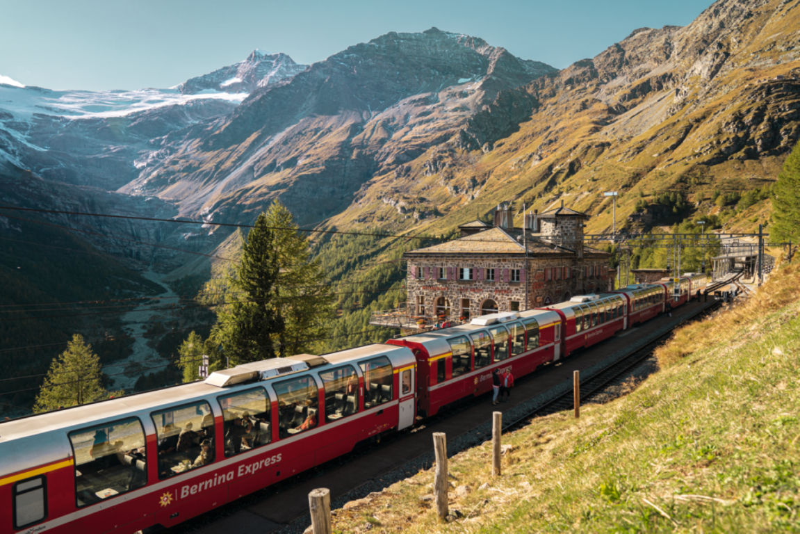 Alp Gruem Bernina Express