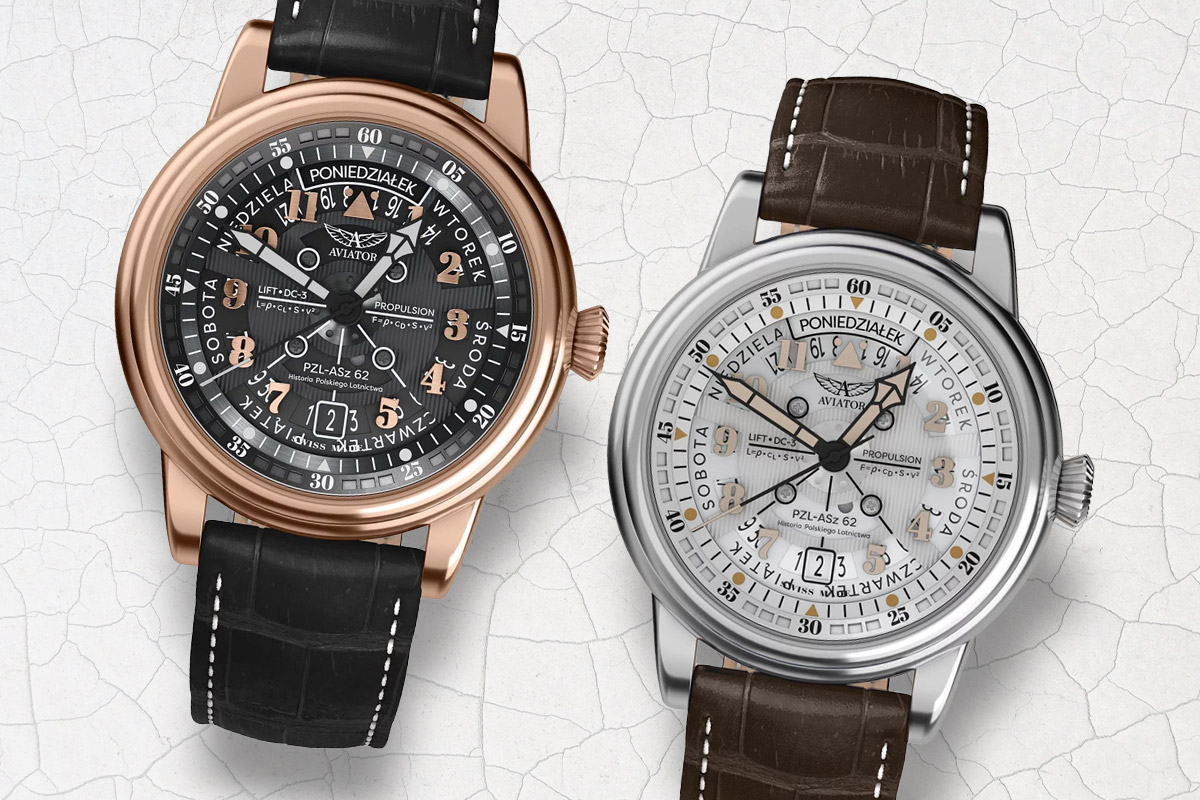 Aviator watches - limited, Polish models for aviation enthusiasts – image 1