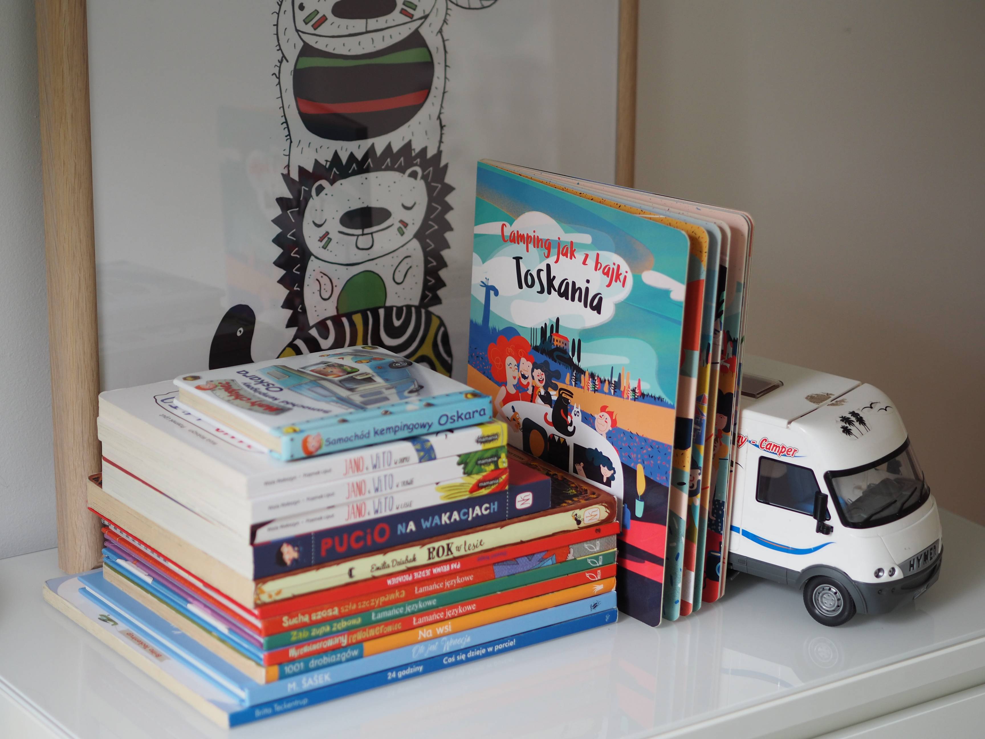 Książki dla maluszka na podróż, a także o podróżowaniu – główne zdjęcie