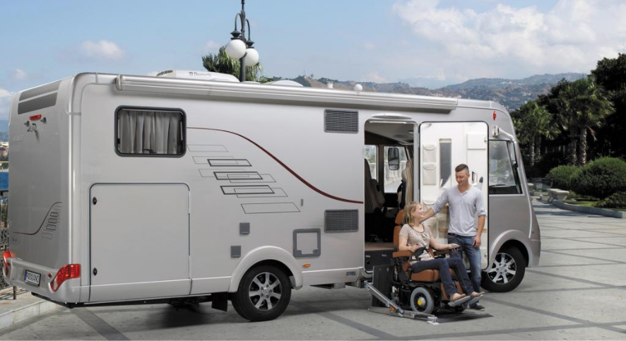Caravanning without barriers - a motorhome and caravan for the disabled – main image