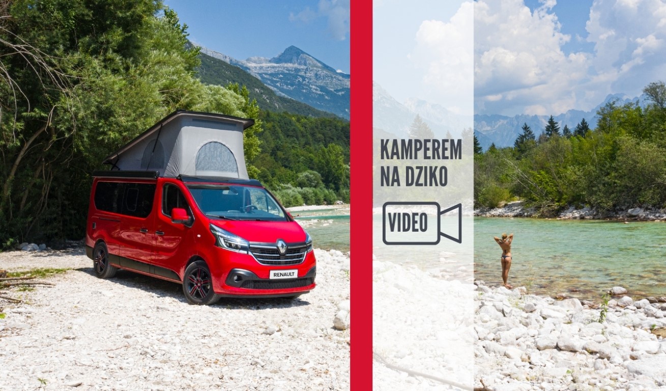In a wild camper through Croatia and Slovenia - Renault Trafic Camper – main image