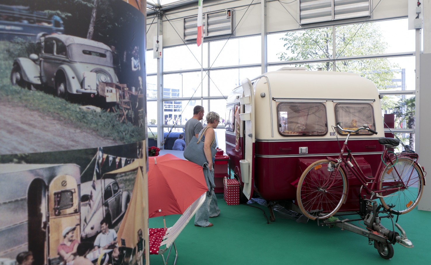 Not only new. Retro camping, from the Caravan Salon 2018 archive – main image