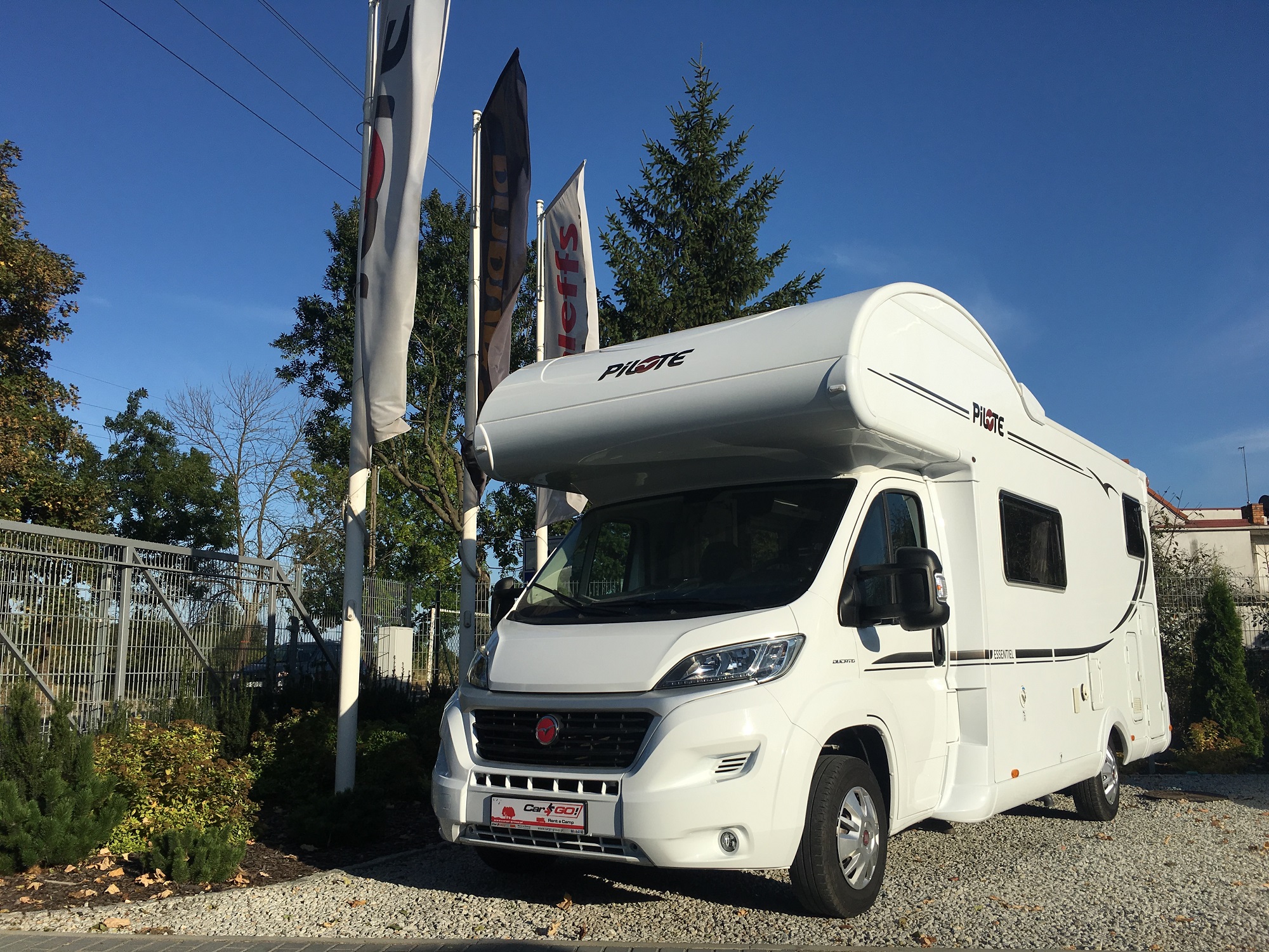 Family motorhome with an alcove by Pilote – main image