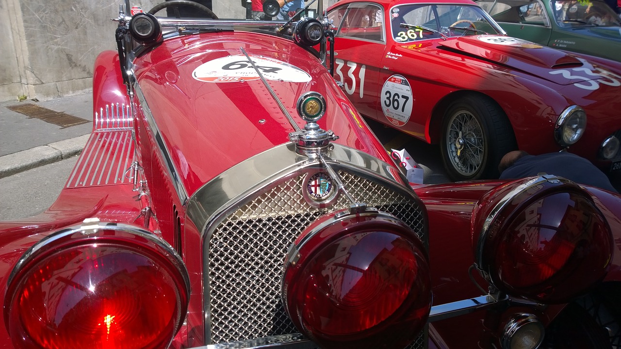 Mille Miglia - dust in green Lombardy – main image