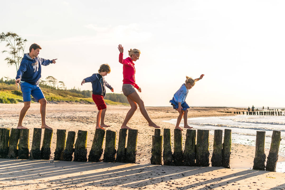 Holidays On A German Beach