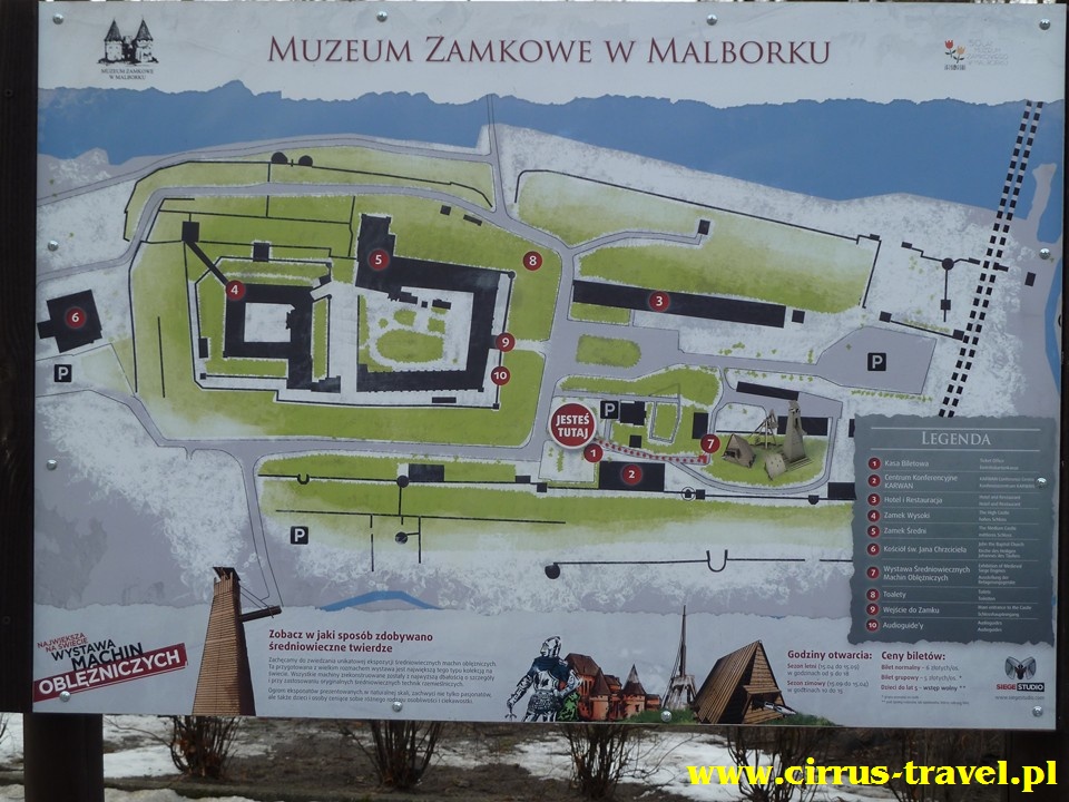 Malbork in winter ... in a motorhome – main image