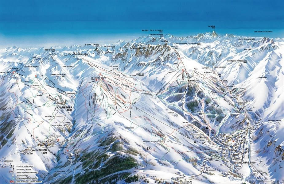 The Galibier-Thabor ski region in France – main image
