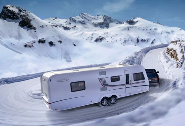 Przyczepa kempingowa SCANDICA - na zimowy camping – główne zdjęcie