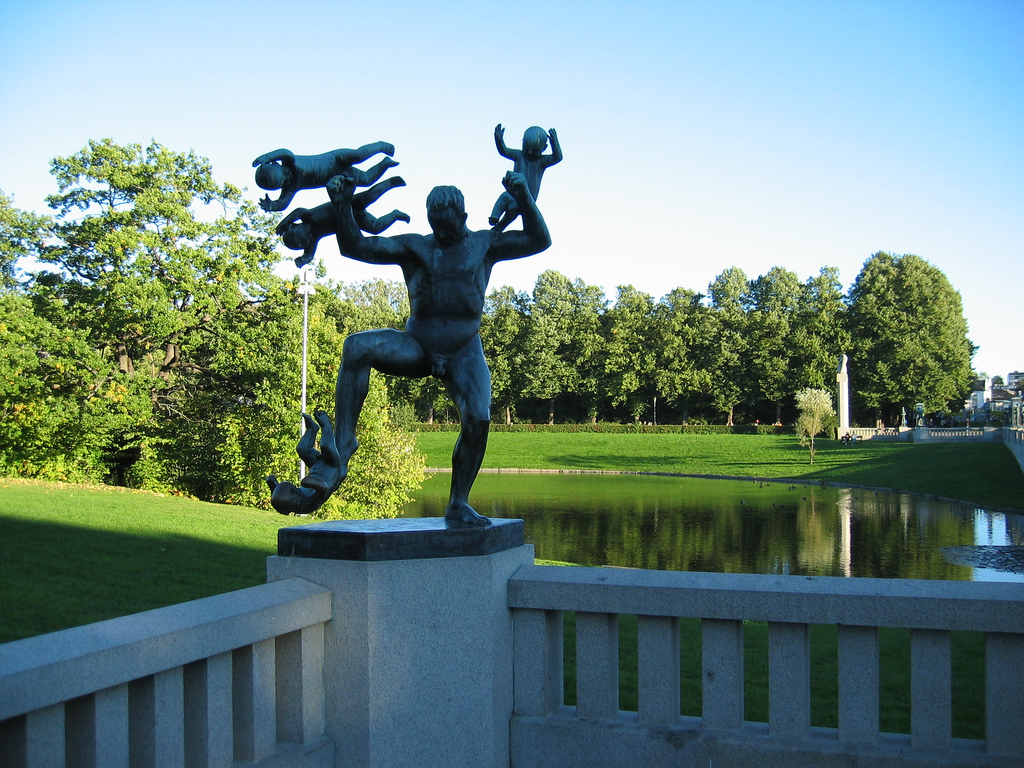 Vigeland Park - a child of stone and bronze – main image
