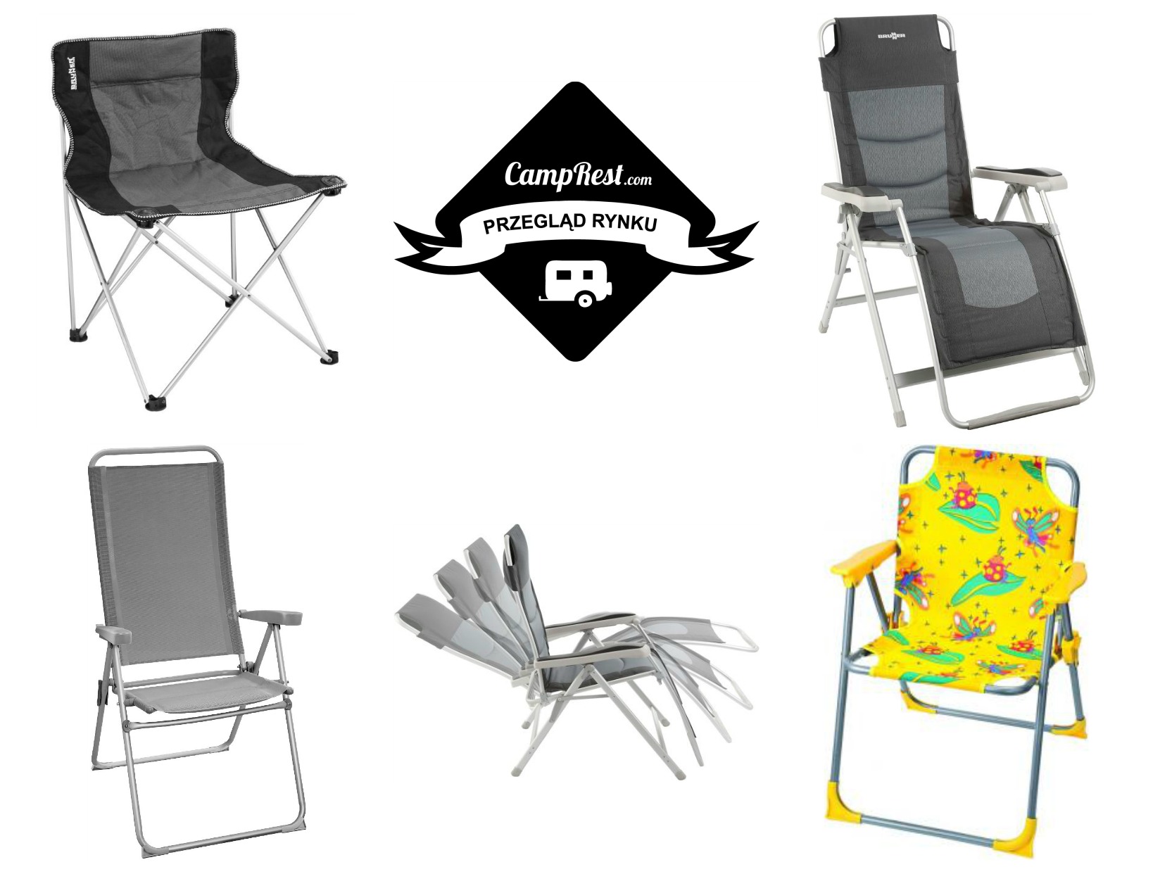 Comfortable camping chair – main image
