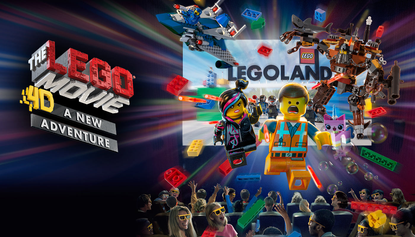 Lego store movie 4d