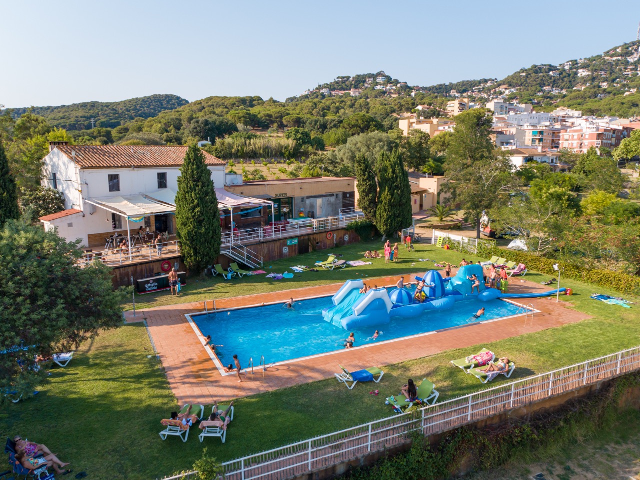 Camping Lloret Blau  a year-round campsite for family holidays on the  Costa Brava
