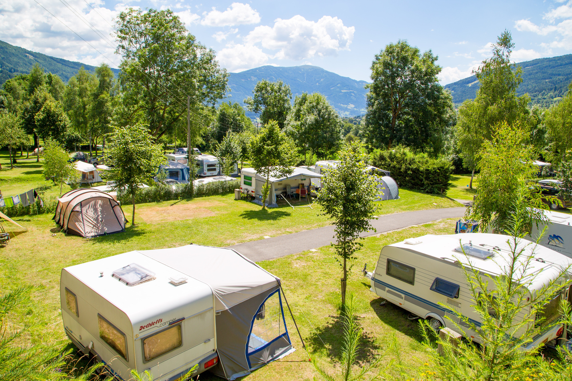 Camping Bungalow Mountainhouse Landgut Lindlerhof  Check camping in  Austria at CampRest