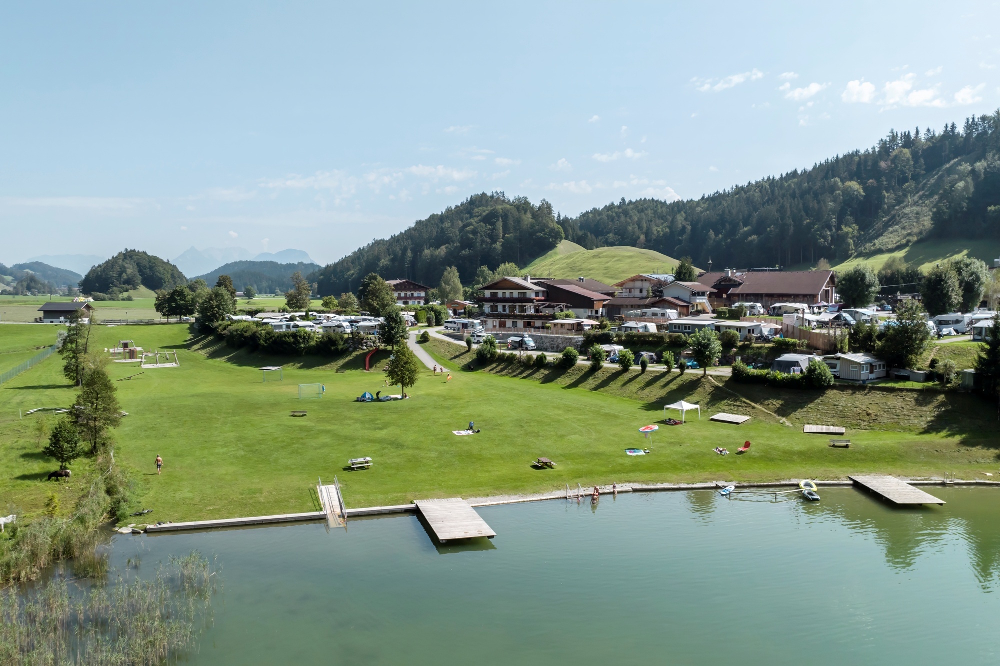 Tirol Camp Fieberbrunn  Check camping in Austria at CampRest