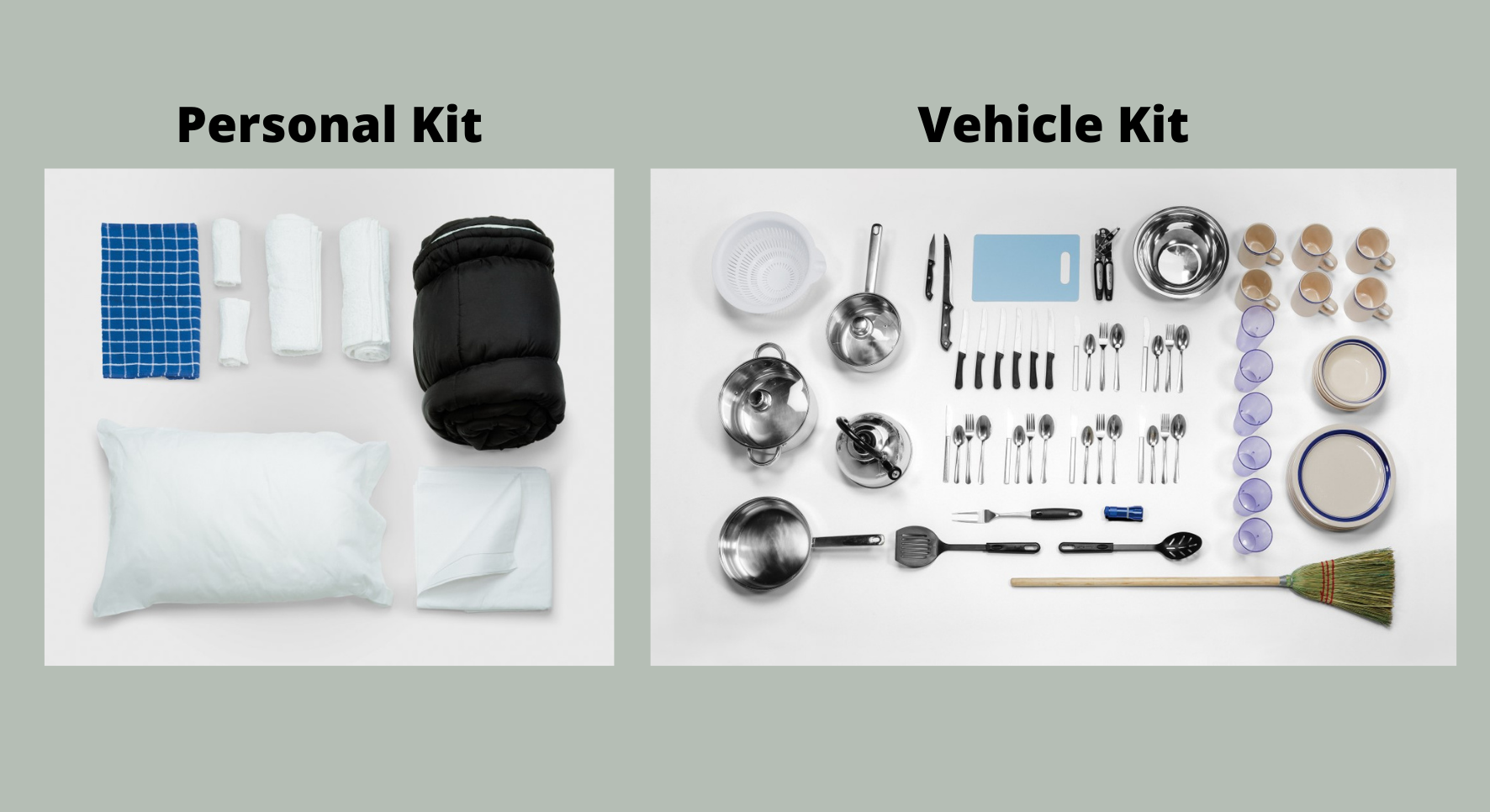 Personal Kit and Vehicle Provisioning Kit